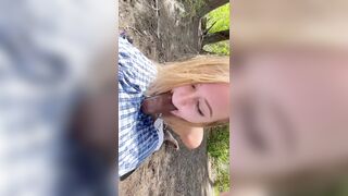 White Woman with Black Man: The sounds of nature #2