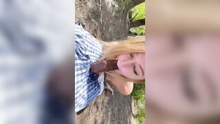 White Woman with Black Man: The sounds of nature #3