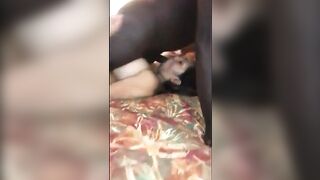 White Woman with Black Man: Indian Wife Destroyed by a Big Black Cock #3