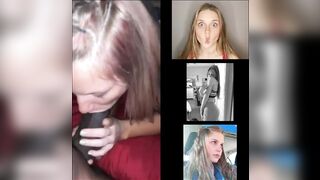 White Woman with Black Man: Cute cheating college snowbunny’s first BBC #4