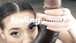 White Woman with Black Man: Always small #4