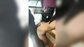 White Woman with Black Man: I love to fuck with one BBC!! #3