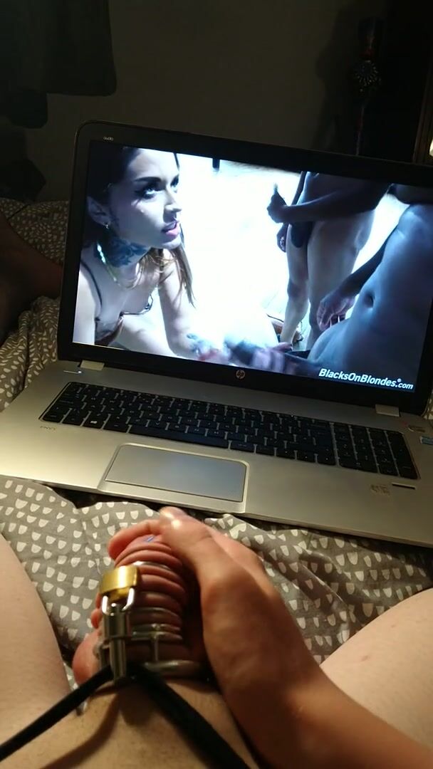 This is just what my white cock disserves, nothing but teasing, denial and humiliation.