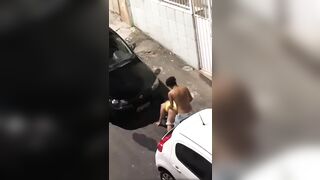 Amateur Interracial: Caught the bitch #2