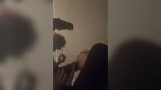 Amateur Interracial: Blowing A Massive Cock #4