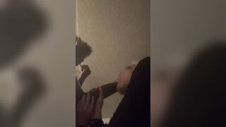 Amateur Interracial: Blowing A Massive Cock #3