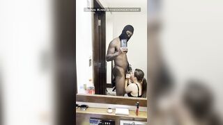 White Women with Black Dick: She needs that dick in her throat #4