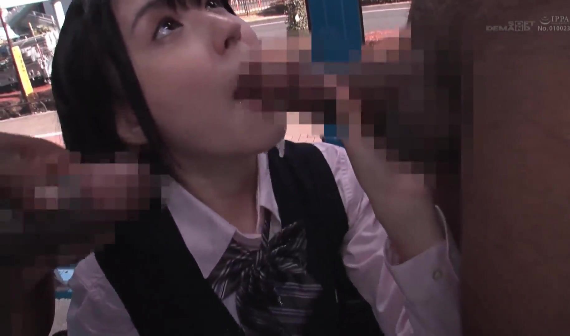 Japanese cutie pleasing two BBCs