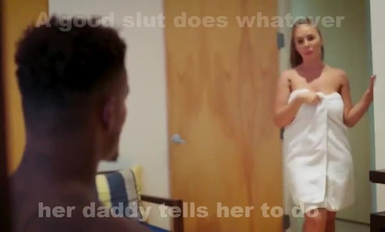 A Good Snowbunny Does What She Is Told