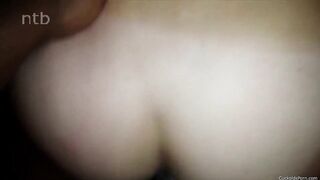 Amateur Interracial: Short haired white MILF gets fucked by BBC and her husband #2