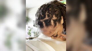 Black Chicks and White Dicks: throat goat ♥️♥️ #3