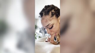 Black Chicks and White Dicks: Milking that dick #2