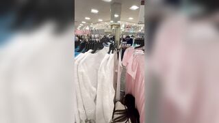 Black Chicks and White Dicks: Since the dressing rooms were closed.. #4