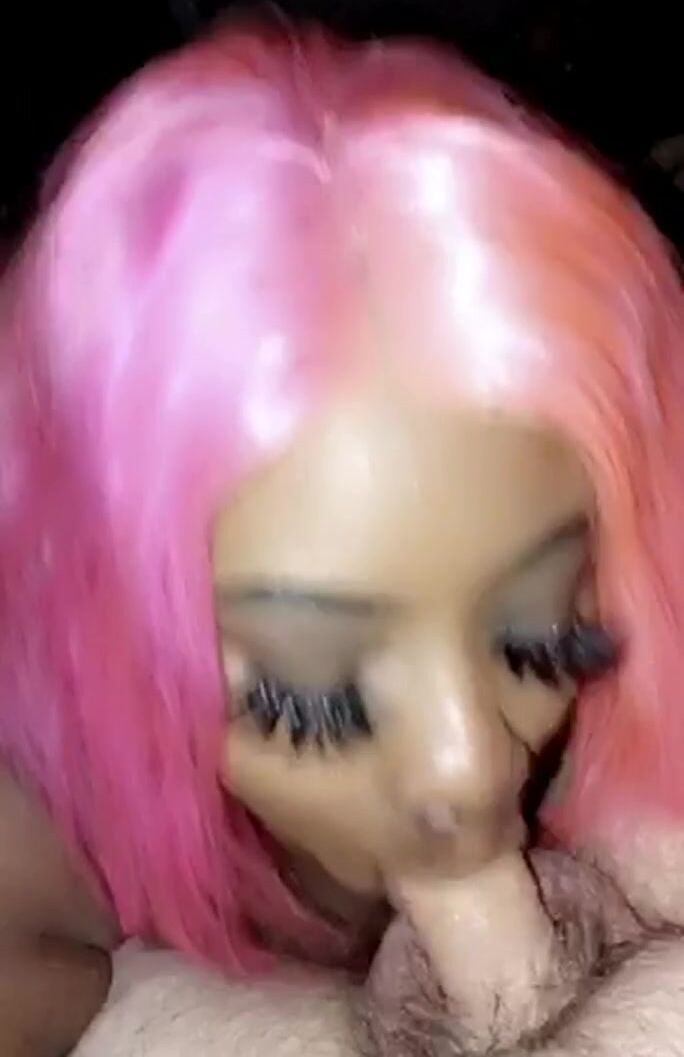 I love how my pink hair matches his pink dick
