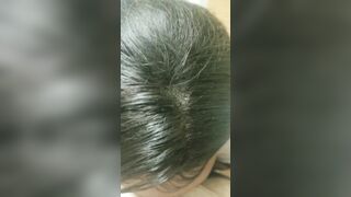 Black Chicks and White Dicks: She just loves having my dick in her mouth #4