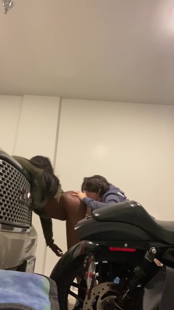 Coming home from a date, we couldn’t even make it out of the garage without getting down to business