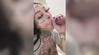 Black Chicks and White Dicks: TATTED LIGHT SKIN SWALLOWS BWC #4