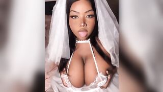 Black Chicks and White Dicks: The perfect bride for any BWC ♥️♥️ #3