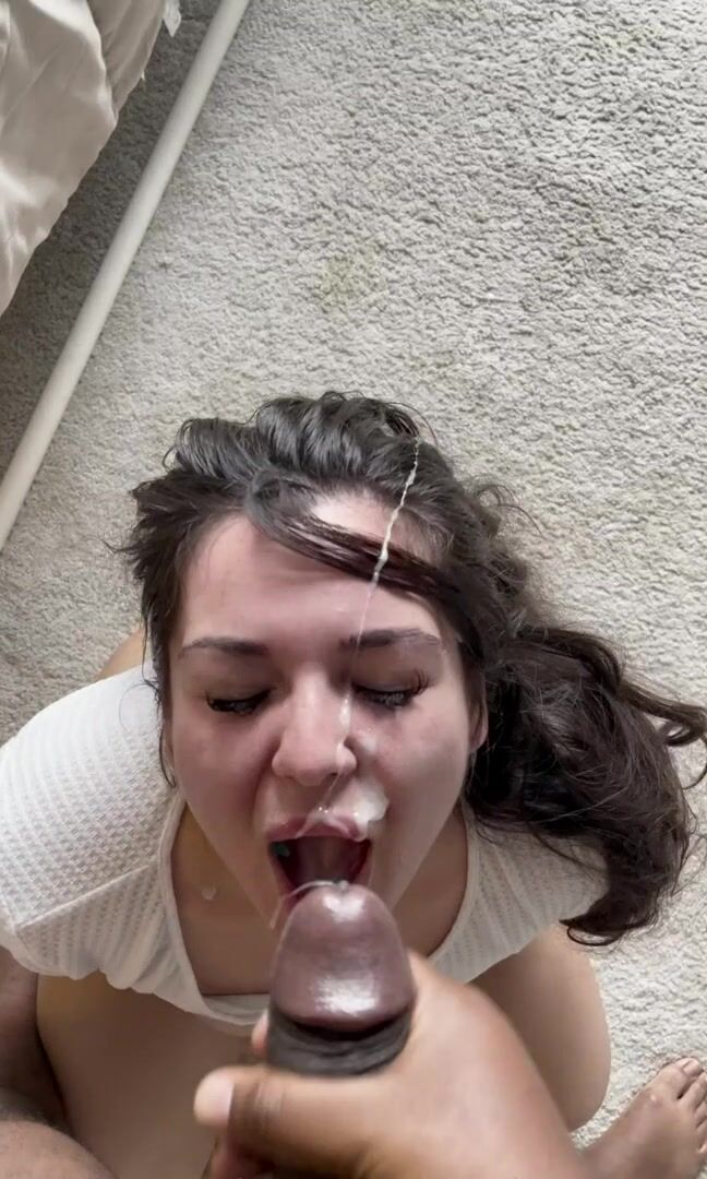 Beautiful facial on a beautiful girl