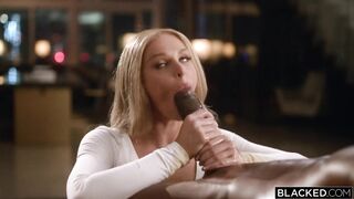 Interracial: Emma Hix try to satisfy her black bull #2