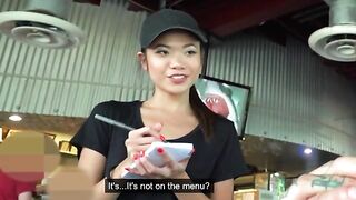 Asian Girls and White Cocks: Vina Learns She's on the Secret Menu #2