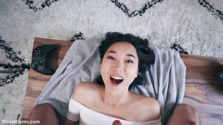 Asian Girls and White Cocks: She loves his cum #4