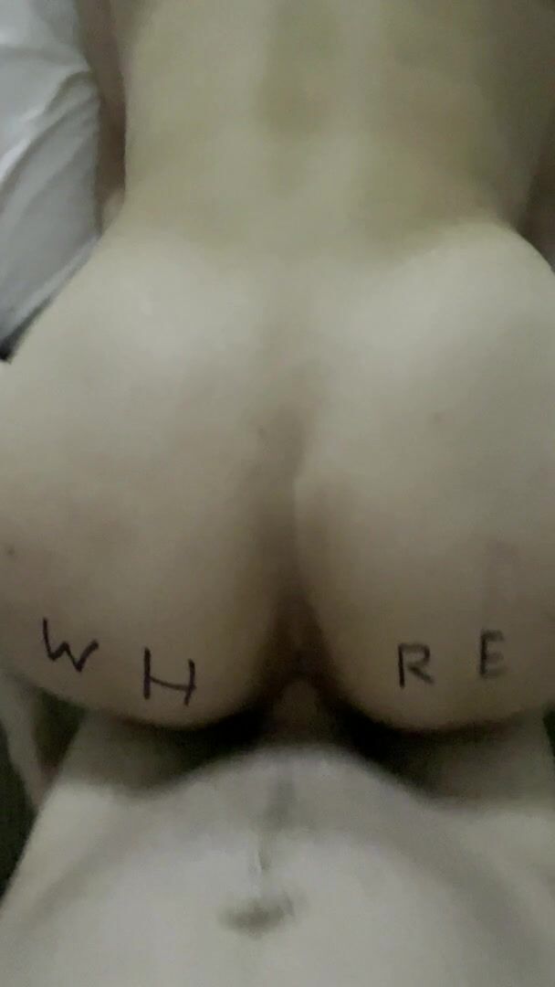 Asian whore gets put in her place